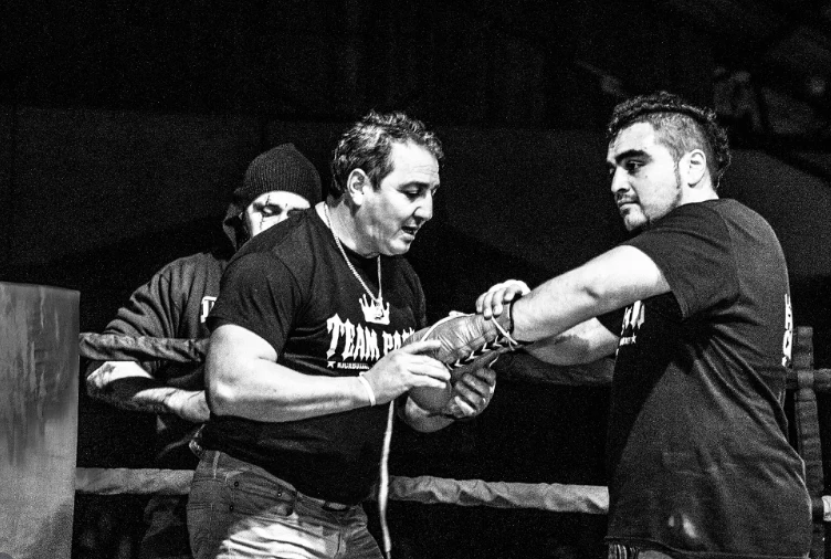 Clase de boxeo en Team Pardo